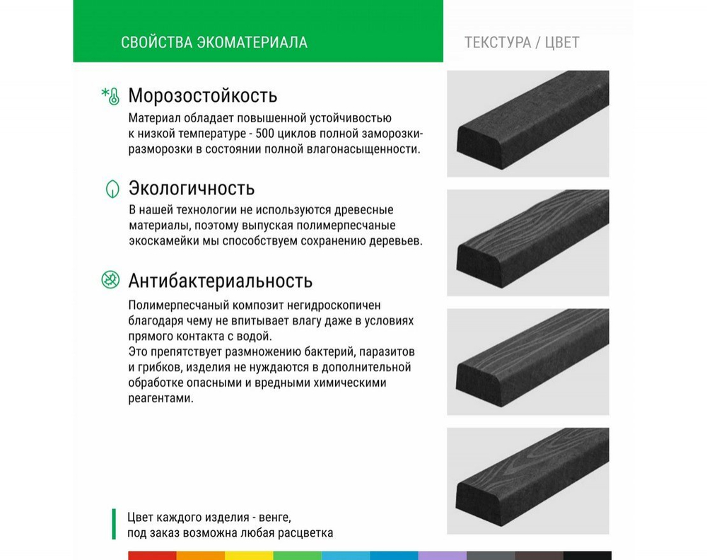 Экоурна прямоугольная 028