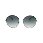 Солнцезащитные очки ANA HICKMANN 3255 09B круглые серебряные