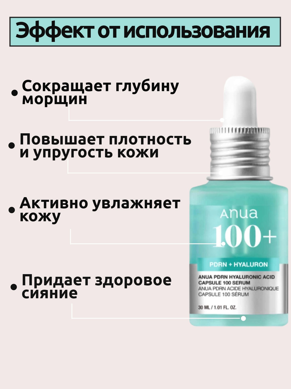 Сыворотка с ПДРН для сияния кожи PDRN Hyaluronic Acid Capsule 100 Serum