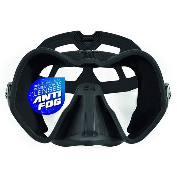 Маска C4 Carbon Skyline Antifog black