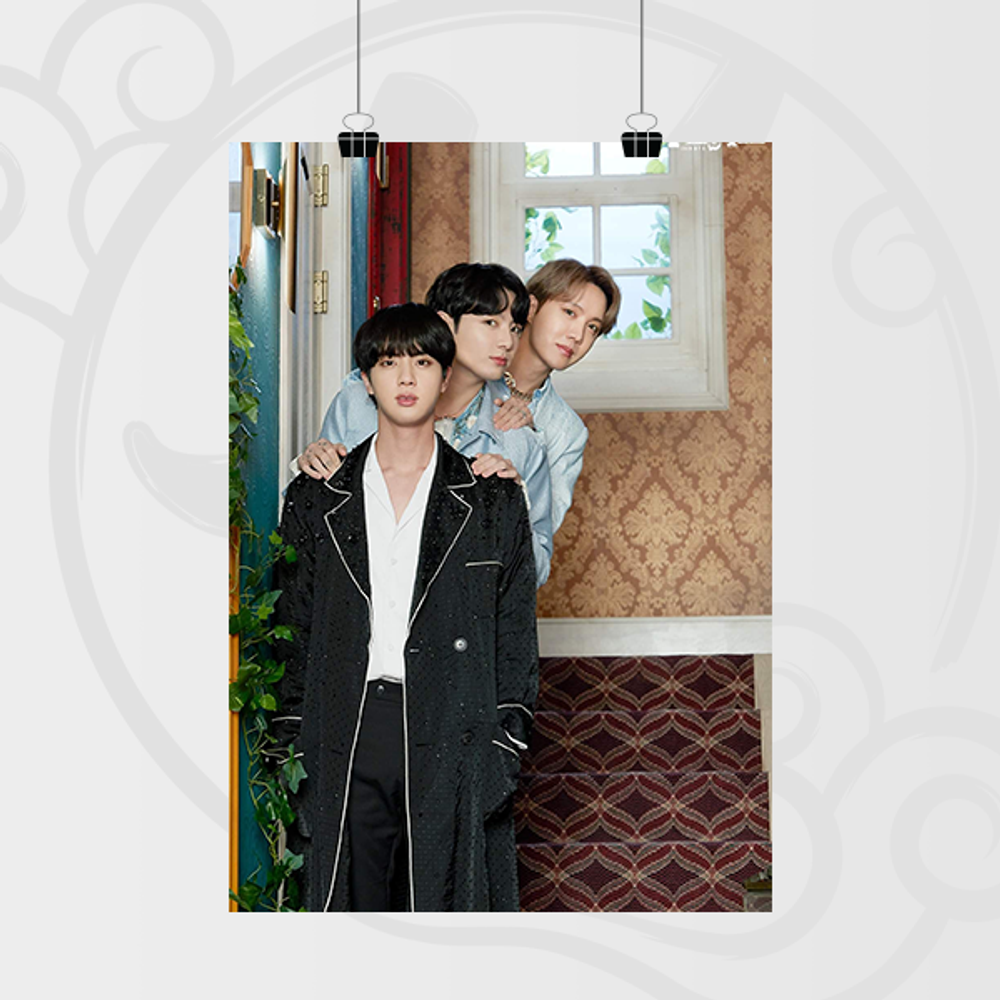 Постер А4 - BTS - Festa