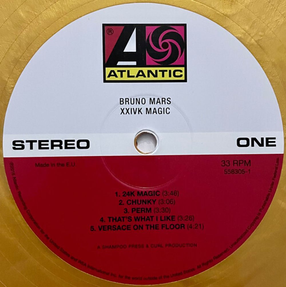 Bruno Mars. 24K Magic (LP)