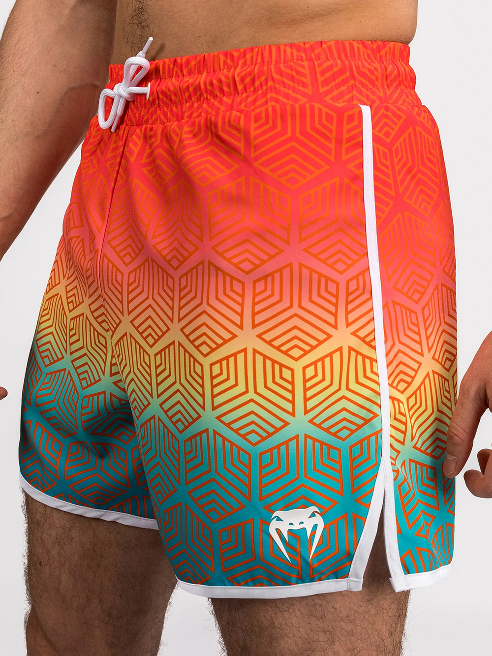 Бордшорты Venum Octane Sunset Orange/Sky Blue