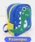 Çanta \ Bag \ Рюкзак Crocodile blue