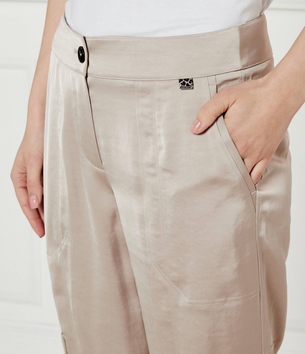 Сатиновые штаны карго Ridder Marc Cain - нюд(YP 81.24 W64)
