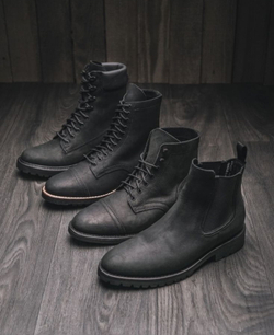 Булвинг Черный Воск / Boolwing Wax Nero, толщ. 1,6-1,8 мм, натуральная кожа