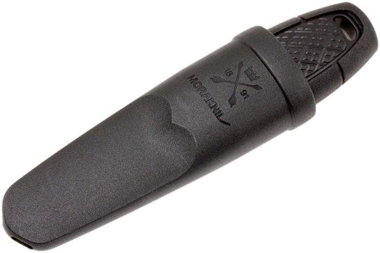 Нож Morakniv Eldris, нержавеющая сталь, цвет черный, с ножнами, 12647