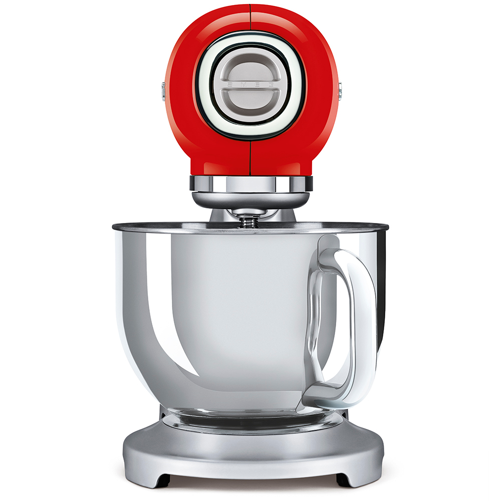 Миксер планетарный 4.8л. Smeg Стиль 50-х годов красный SMF02RDEU