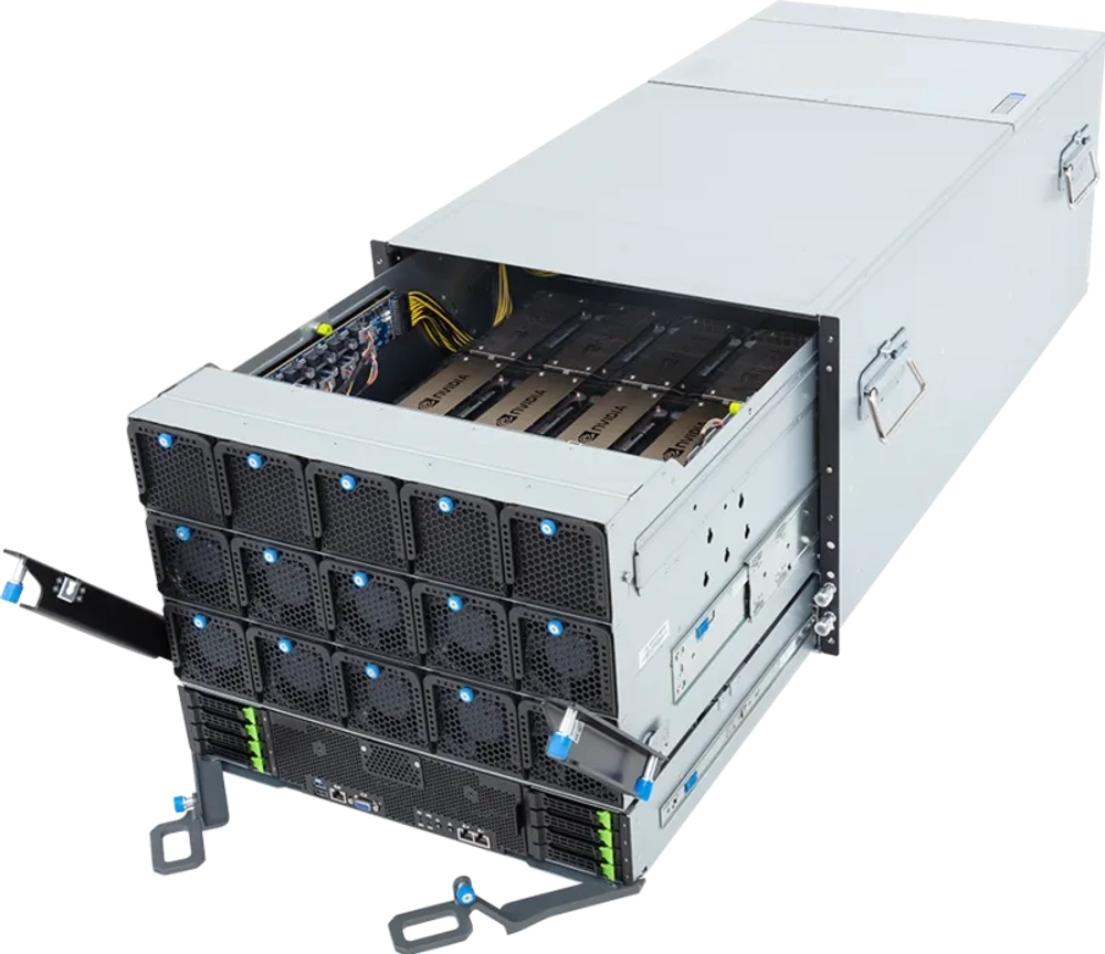 AI Server - AMD EPYC™ 9005/9004 - 8U DP NVIDIA HGX™ H200