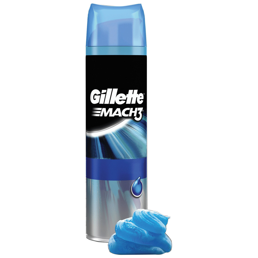 Gillette MACH-3 Станок д/бритья с 1касс. + Гель д/бр Экстракомфорт 75мл