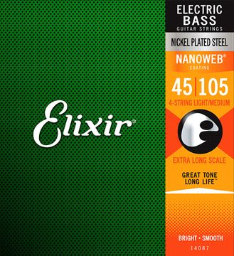Струны для бас-гитары ELIXIR 14087