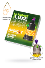 ПРЕЗЕРВАТИВ LUXE BLACK ULTIMATE ХОЗЯИН ТАЙГИ (АБРИКОС) 1 штука
