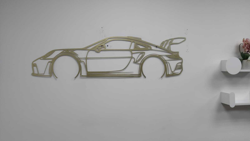 Панно автомобиль "Porsche"