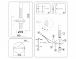 Бра Ambrella Light HIGH LIGHT LH55355