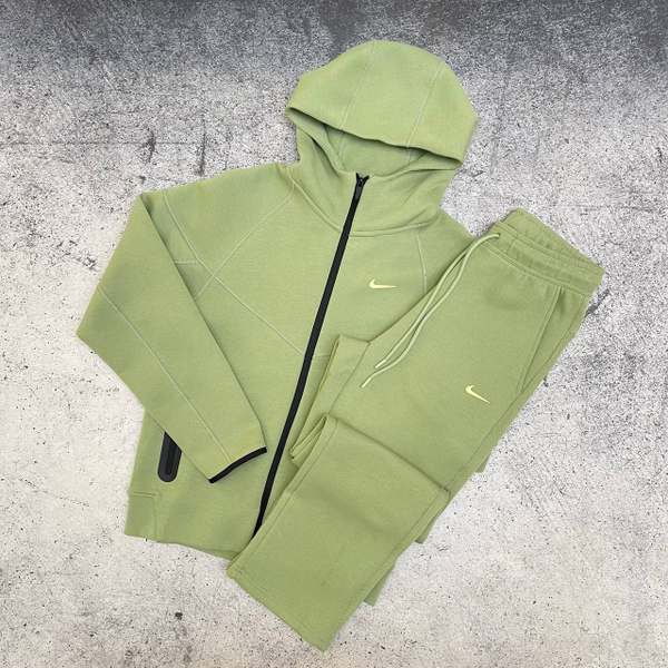 Костюм Nike x Nocta Tech Fleece zip logo green