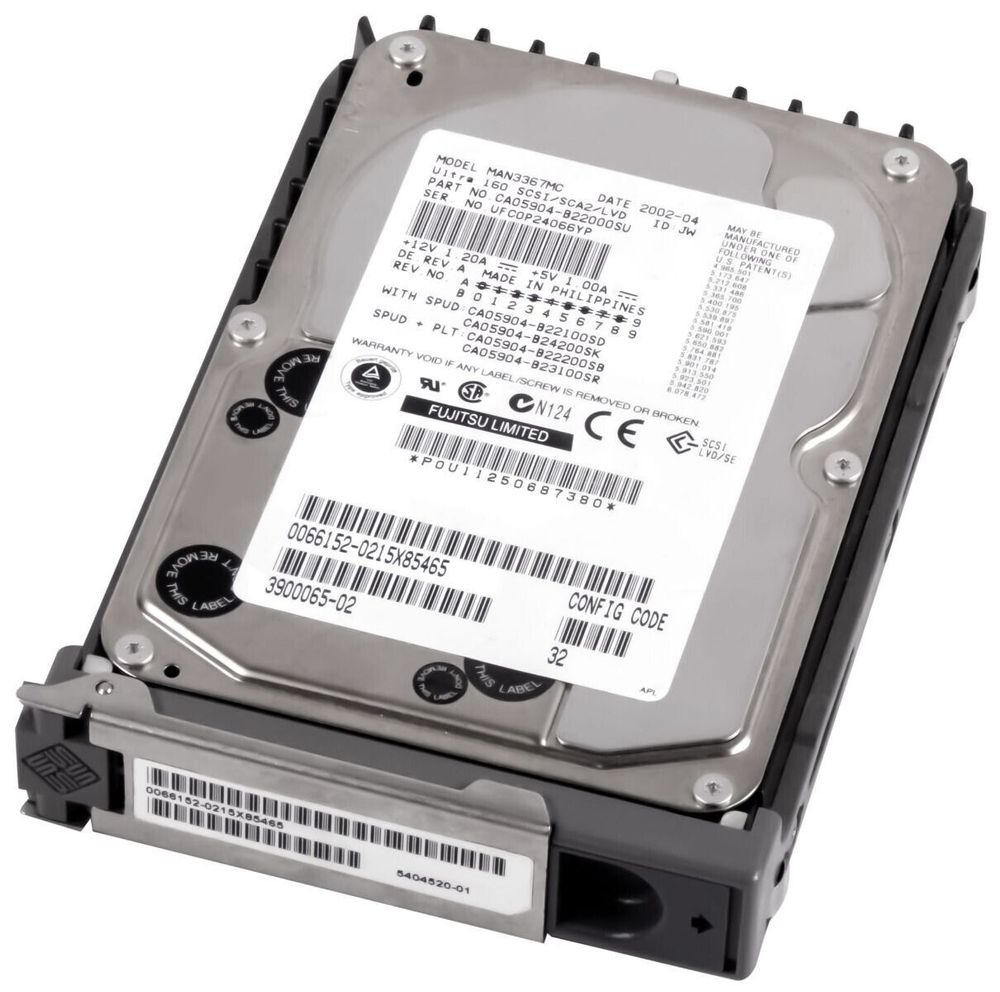 Жесткий диск Sun Microsystems SUN 36GB 10K U320 SCSI CA06200-B12100SD