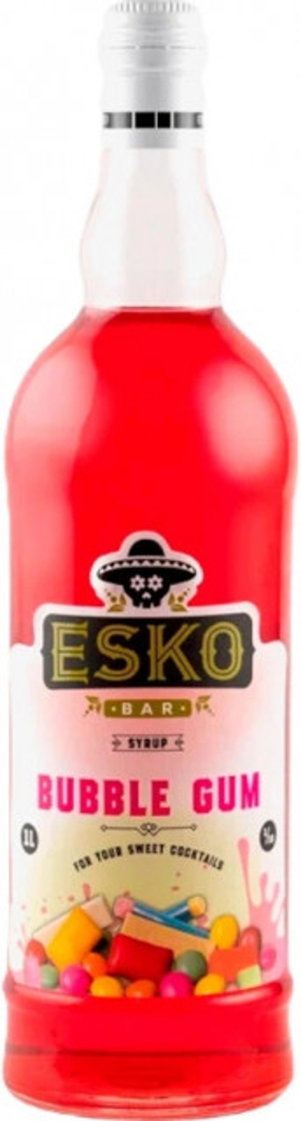 Сироп Бабл гам ESKO 1л ст/б