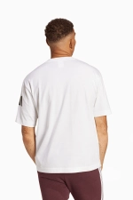 Футболка adidas Essentials Loose Fit 3 Bar Logo - белый