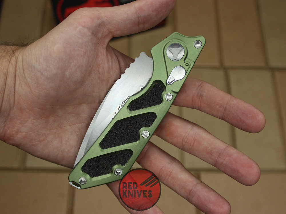 Нож Microtech DOC Green A+++ MT153-1GR