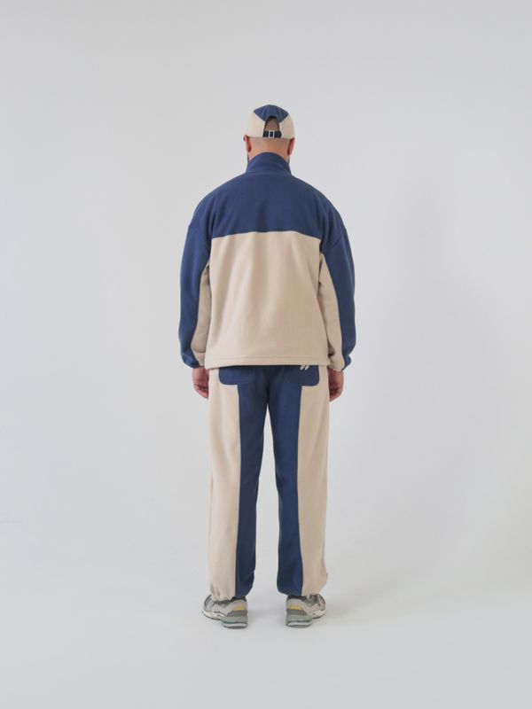 Костюм Fleece Tracksuit синий - фото 4