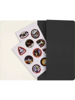 Блокнот Moleskine CAHIER NASA-INSPIRED Large 130х210 мм 120 стр нелинованный мягкая обложка серебристый (SKCAHLP7063S2)