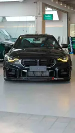 Карбоновая губа, канарды, накладки на зеркала и боковые юбки для BMW M2 G87 2023+ БМВ тюнинг