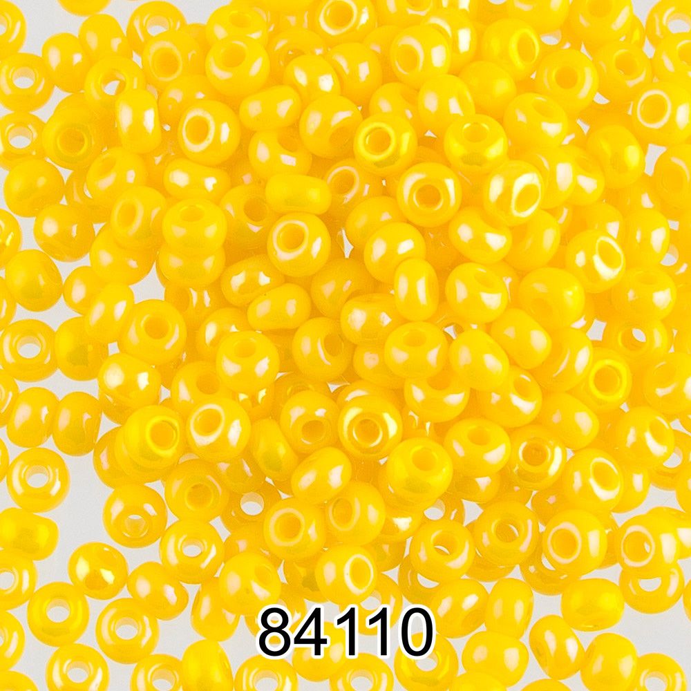 Бисер Preciosa 10/0 (2.3 мм), 500 г, 84110 (Ф320) желтый Бисер Preciosa 10/0 (2.3 мм), 500 г, 84110 (Ф320) желтый