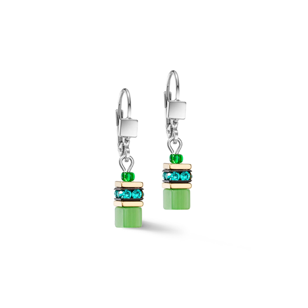 Серьги Coeur de Lion Green 2800/20-0500