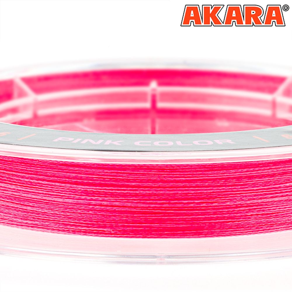 Шнур Akara Ultra Light Competition Pink 150 м 0,08