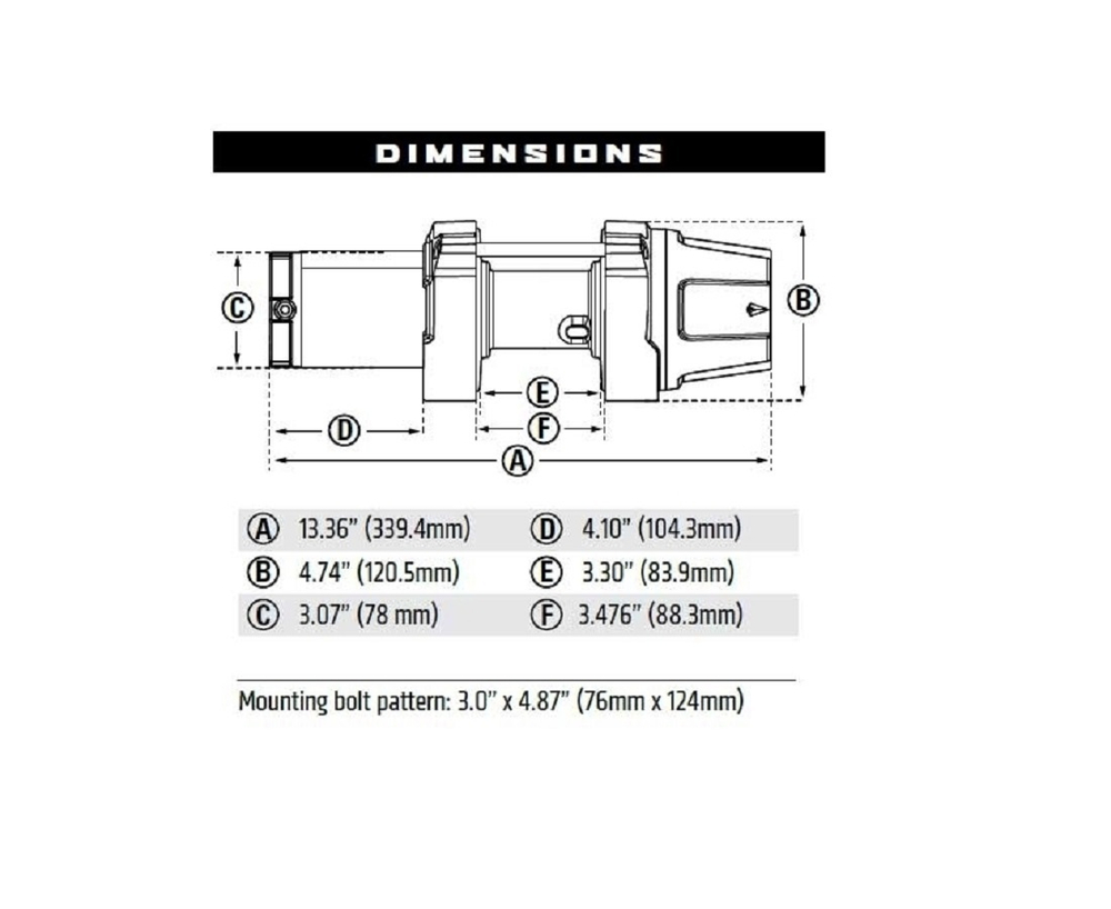 Лебедка WARN VRX 35-S 3500LBS