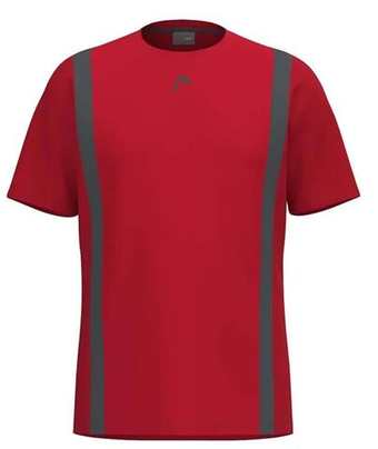 Футболка для мальчика теннисная Head Boys Club 25 Tech - red