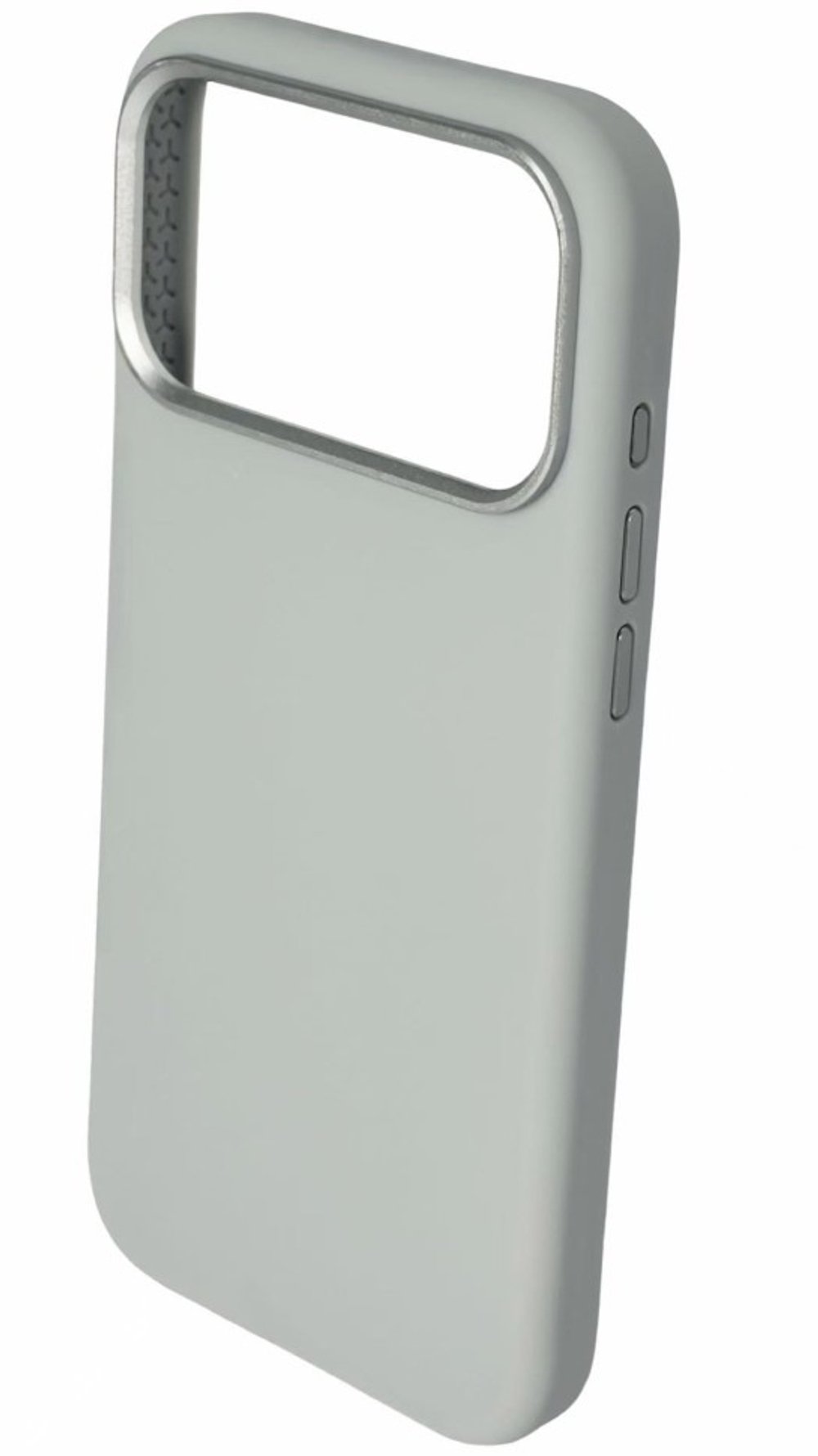 Накладка для i-Phone 17 Pro Max Keephone Rosana MagSnap серый