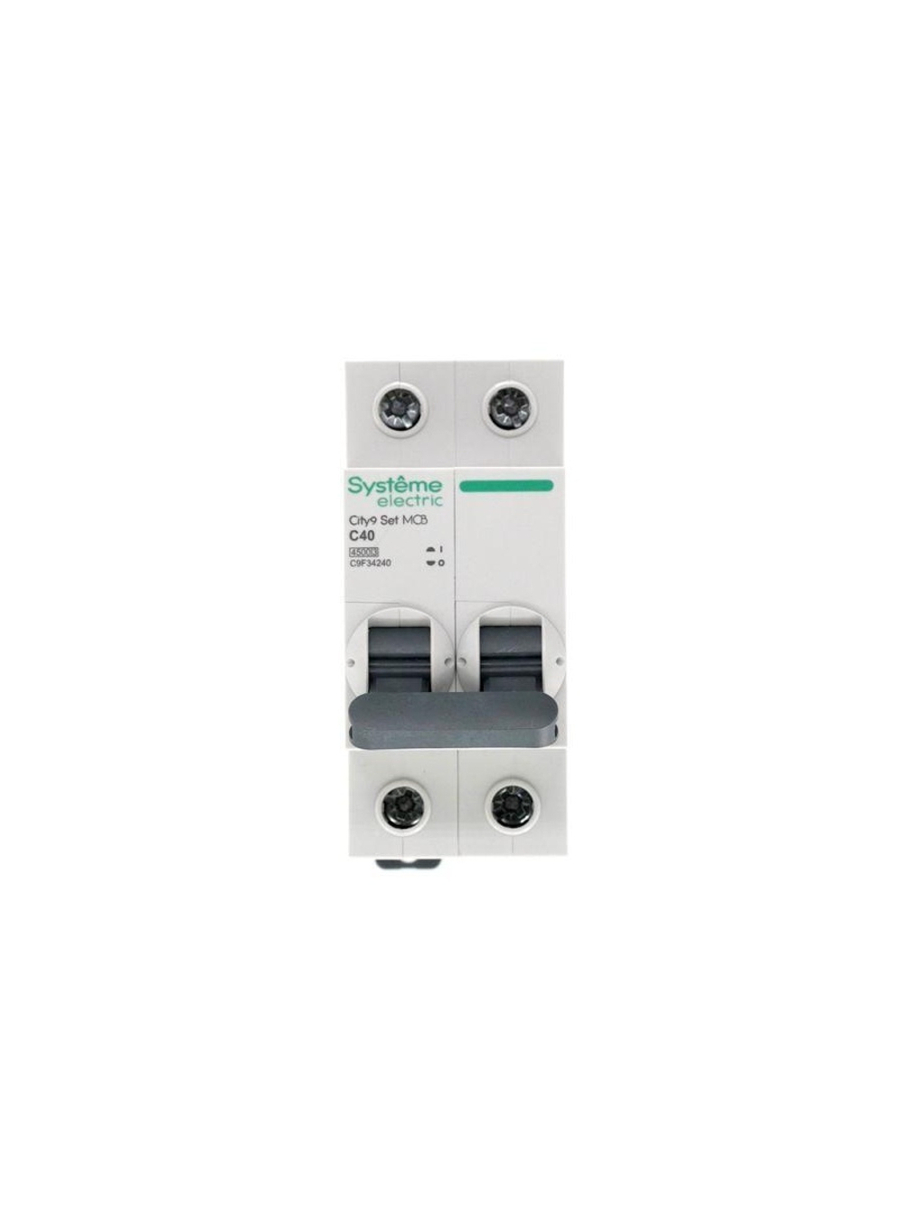 Выключатель автоматический модульный 2п C 40А 4.5кА City9 Set 230В SE C9F34240