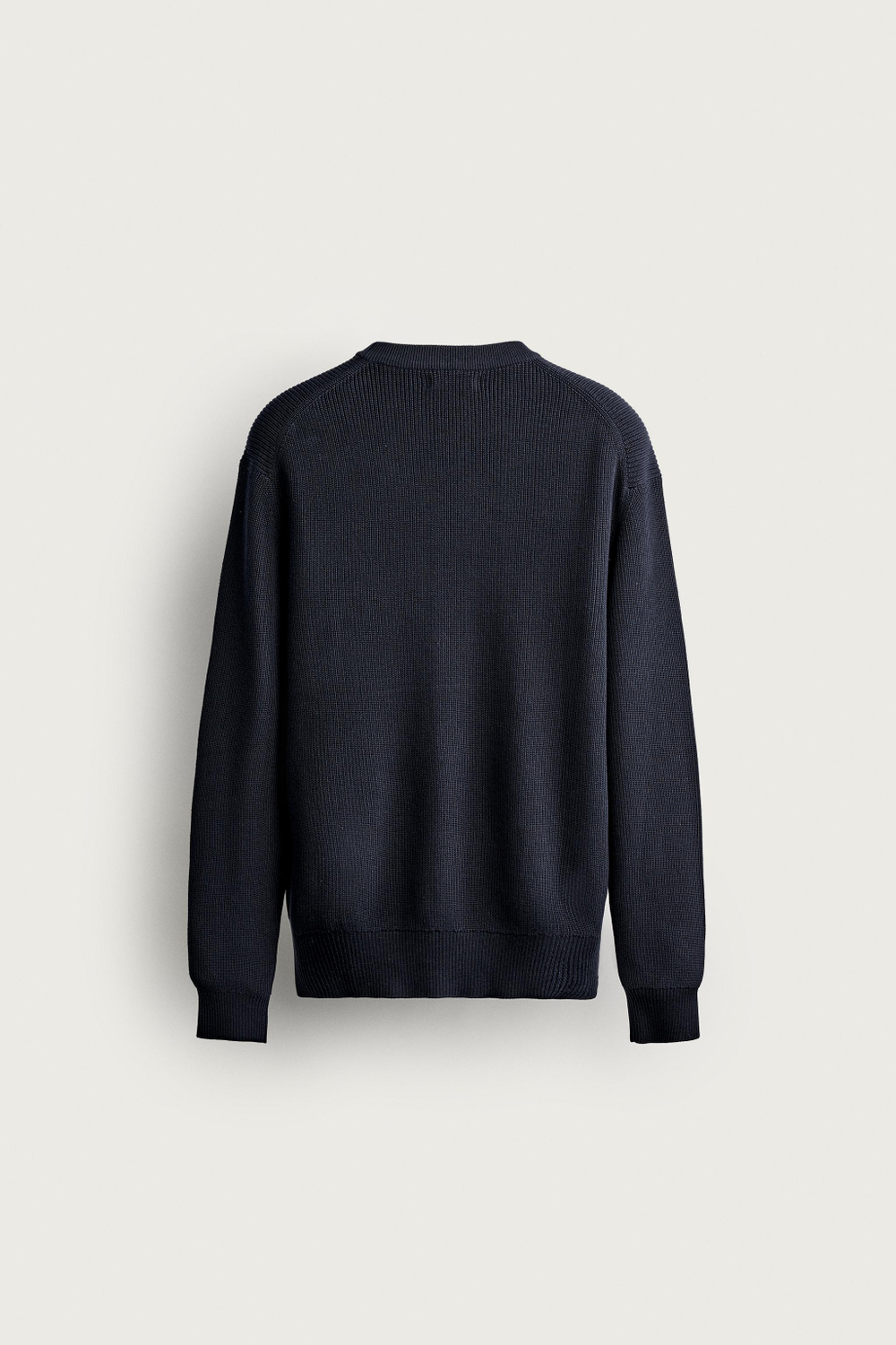 ДЖЕМПЕР КЛАССИЧЕСКОГО КРОЯ ИЗ ТРИКОТАЖА — ZARA