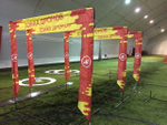 Стандартизированная трасса F3UDH-350 для обучения пилотов по классам F3U, MultiGP, LightSeries