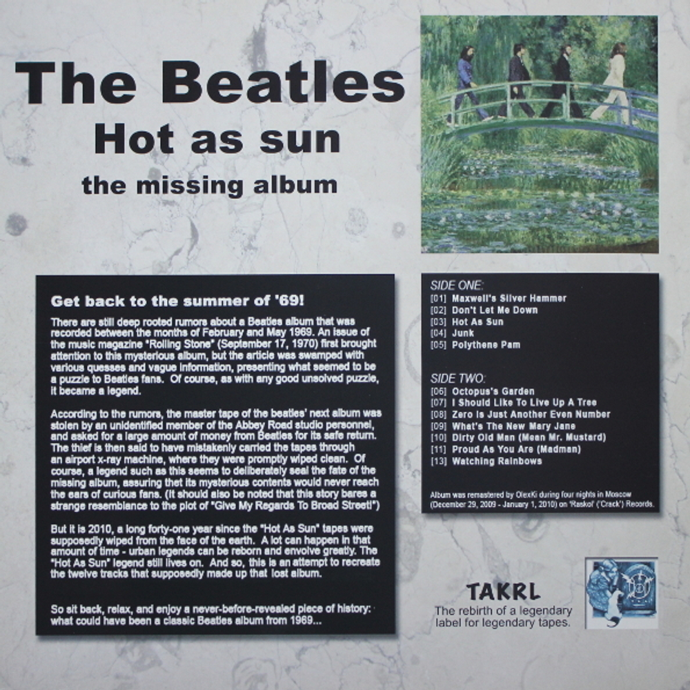 The Beatles / Hot As Sun (LP)