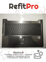 Верхняя панель с клавиатурой для ноутбука Lenovo 310-15IKB черная, русская+украинская (5CB0M29095)
