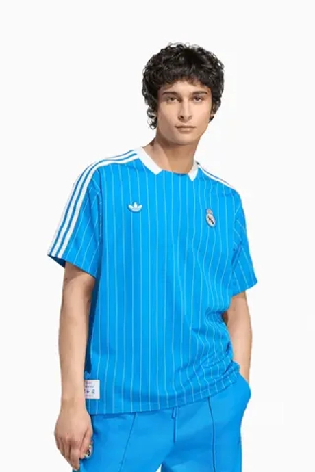 Футболка adidas Real Madrid 25/26 Terrace Icons - синий