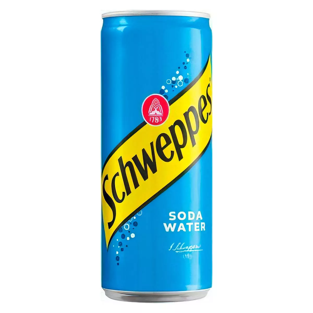 Напиток газированный Schweppes soda water