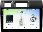Магнитола для Toyota Land Cruiser 70 2023+ - Teyes CC4L-DTS монитор 9" IPS, Android 14, Быстрая, Snapdragon 662, CarPlay, 4G SIM-слот