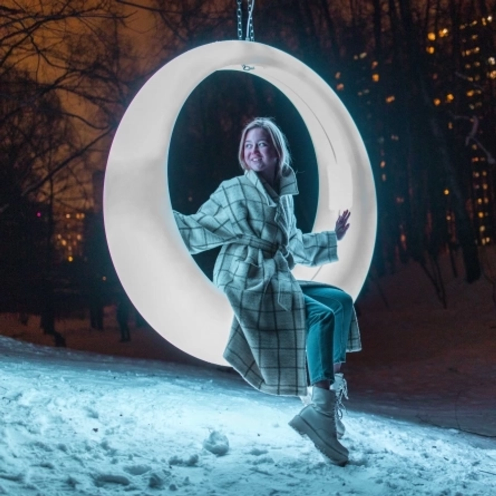 Светящиеся LED качели "Ludres" 12V White