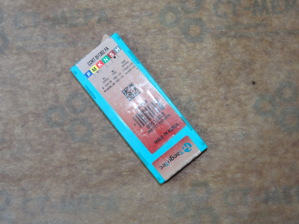 Сменная пластина CCMT 09T302 FA TT5030