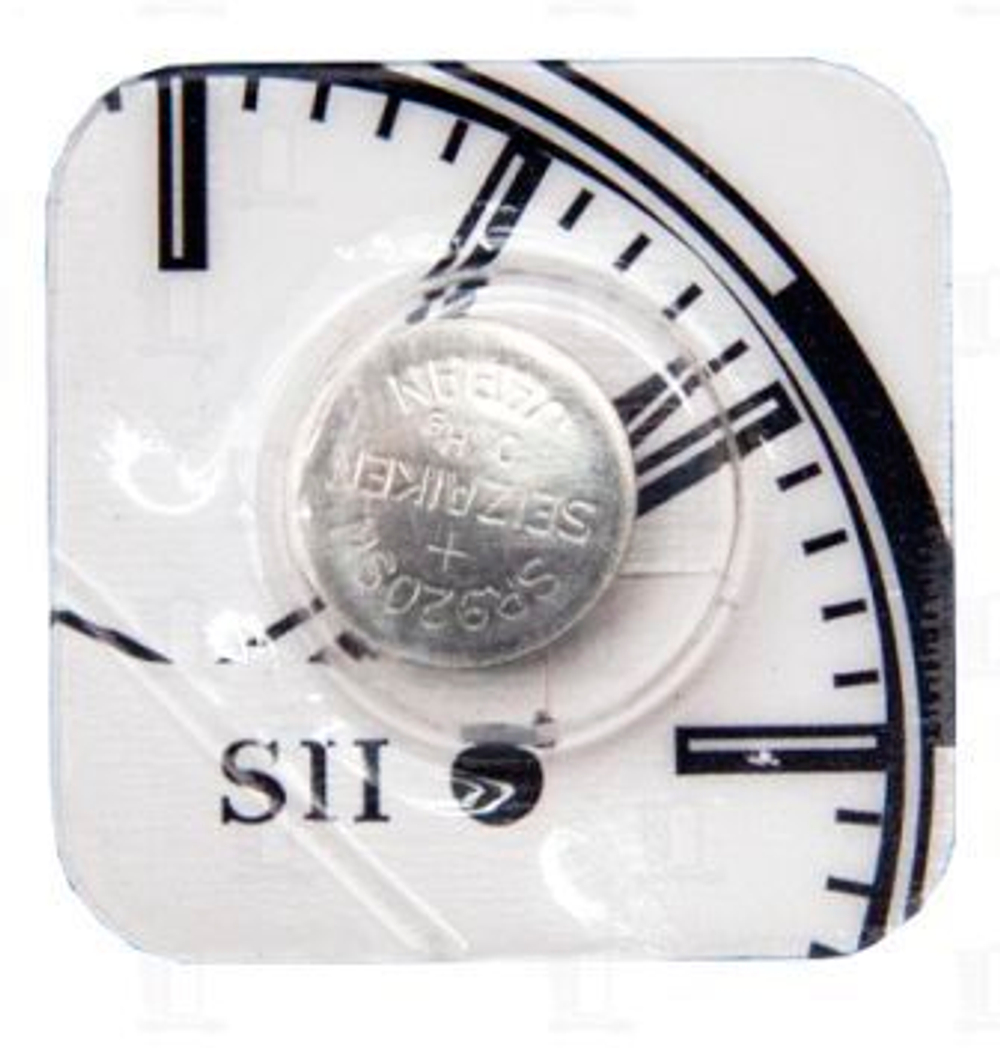 Батарейка SEIZAIKEN 371 (SR920SW) Silver Oxide 1.55V (10/100)