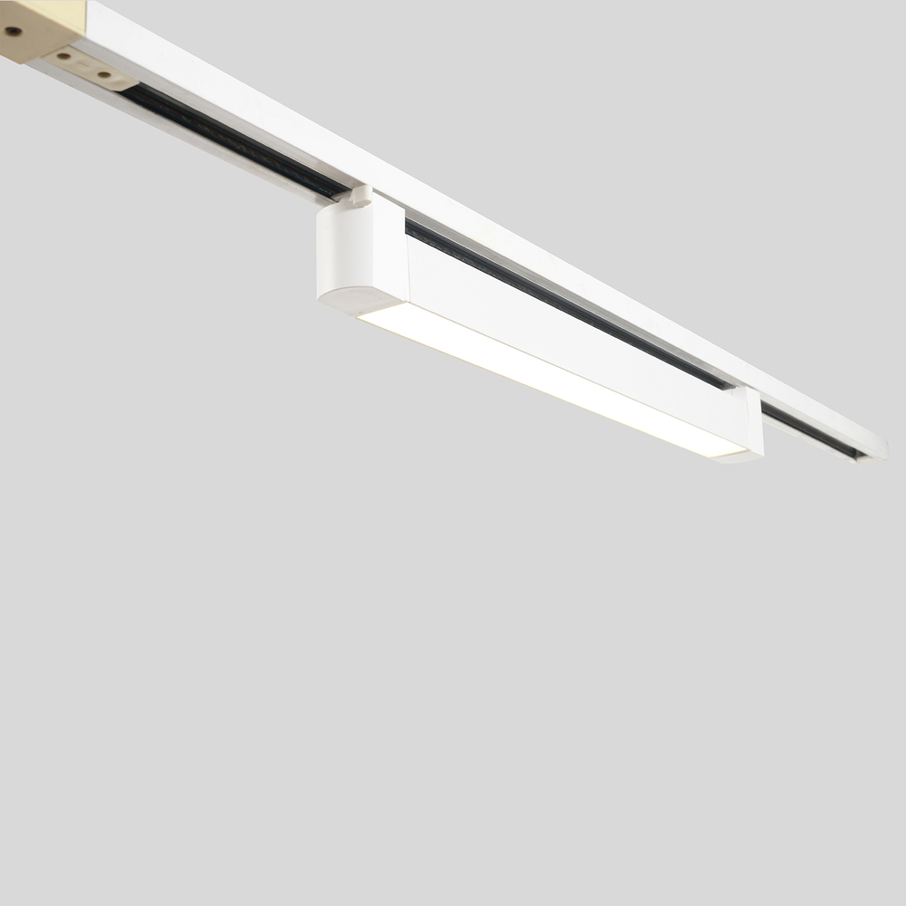 Однофазный трековый светодиодный светильник Crystal Lux CLT 0.31 010 18W WH M4000K