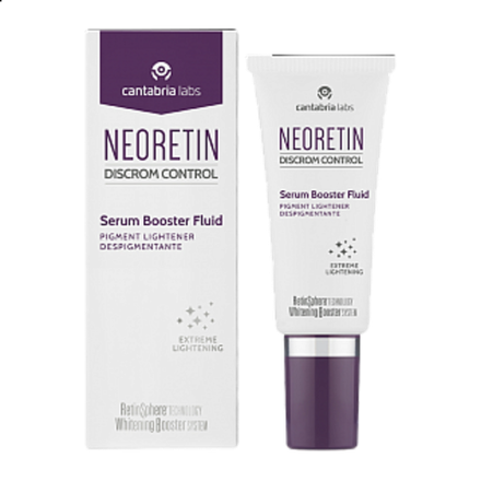 NEORETIN Discrom Control Serum Booster Fluid Pigment Lightener (Cantabria Labs) – Депигментирующая сыворотка-бустер