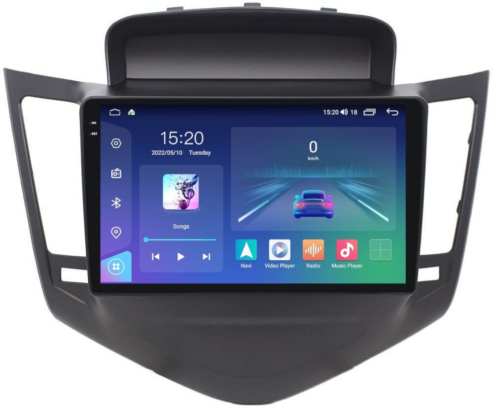 Магнитола для Chevrolet Cruze 2009-2012 - Parafar PF045U2K на Android 13, Быстрая, QLED+2K, CarPlay, 4G SIM-слот