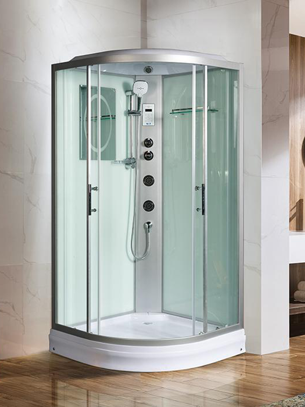 Душевая кабина WeltWasser WW500 WERRA 904 900х900х2170 мм 10000003232