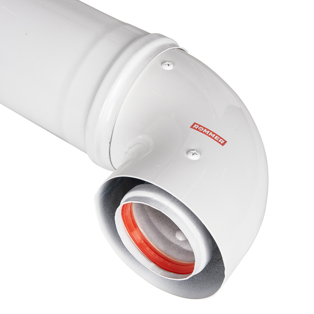 ROMMER Комплект дымохода АНТИЛЕД УНИВЕРСАЛЬНЫЙ 60/100 - 1220мм (кроме Immergas и Navien Deluxe 75/100 стар.)