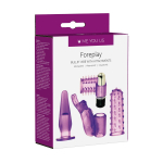 Фиолетовый вибронабор Foreplay Couples Kit (Цвет: фиолетовый)