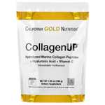 California Gold Nutrition, CollagenUP®, гидролизованные пептиды морского коллагена с гиалуроновой кислотой и витамином C, с нейтральным вкусом, 206 г
